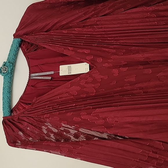 Pleated Anthropologie Dress - Picture 6 of 8